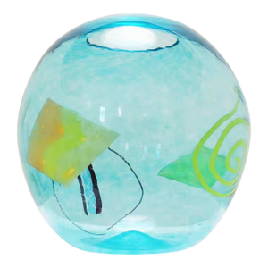 Pizzichillo + Gordon Signed Art Glass Vase 7" Sphere