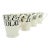 2014 Emma Bridgewater Black Toast & Marmalade Tall Mugs - Set of 4 For Sale