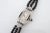 Ladies Art Deco Platinum Diamond Onyx Wrist Watch For Sale - Image 4 of 4