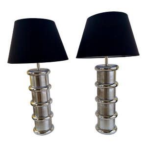 Karl Springer Mutual Sunset Lamps