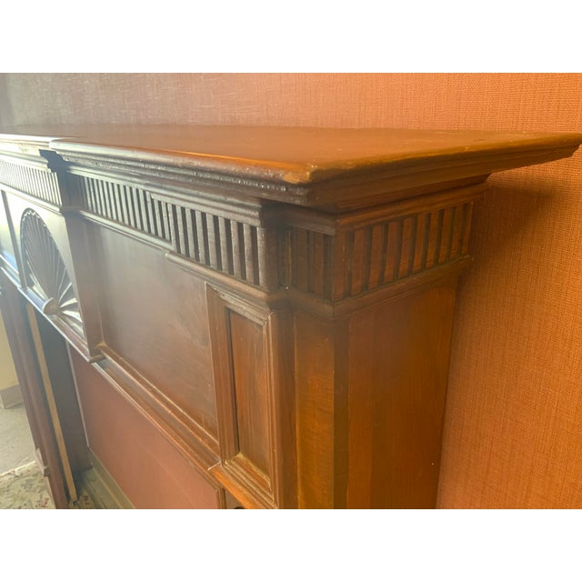 20th Century Handcrafted Federal Mantle Piece For Sale - Image 4 of 13
