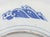 Blue Japanese Blue and White Porcelain Charger For Sale - Image 8 of 8