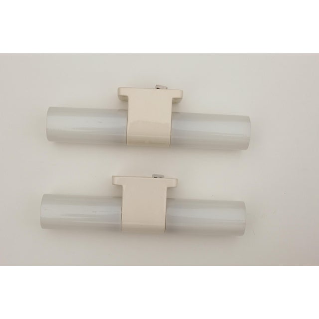 Bauhaus Wall Lights in Ceramic and Opal Glass, 1920s, Set of 2 For Sale - Image 13 of 18