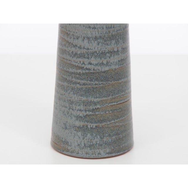 Glazed Stoneware and Ceramic Table Lamp For Sale - Image 3 of 7