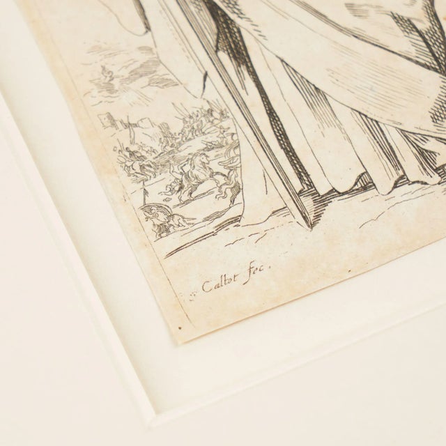 Set of Six Engravings of Biblical Figures by Jacques Callot, 1631 For Sale - Image 11 of 12