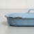 Vintage French Blue Lacquered Metal Tray with Lid, 1940 For Sale - Image 11 of 12