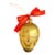 Waterford Holiday Heirlooms Charlemont Gold Egg Ornament 2001 For Sale