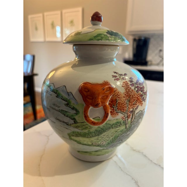 Early 20th Century Famille Rose Potiche For Sale In Saint Louis - Image 6 of 11