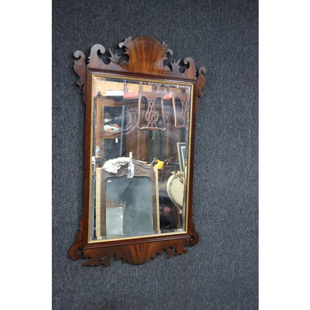Henkel Harris federal style mirror in mahogany