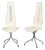 Molded Plywood M352 Lyre Chairs from Theo Häberli, 1968, Set of 2 For Sale