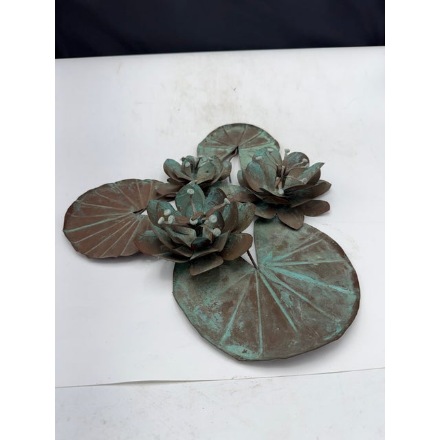 Modern Decorative Copper Leafs For Sale - Image 3 of 4