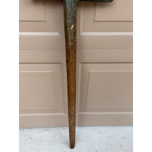 Wood Antique 19th Century Hand Made Wooden Grain Shovel For Sale - Image 7 of 8