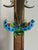 Folk Art Boho Enamel Insect Wall Pair For Sale - Image 3 of 8
