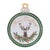 Bring woodland elegance to your holiday décor with this Merry Christmas deer ornament wall sign, a statement piece...