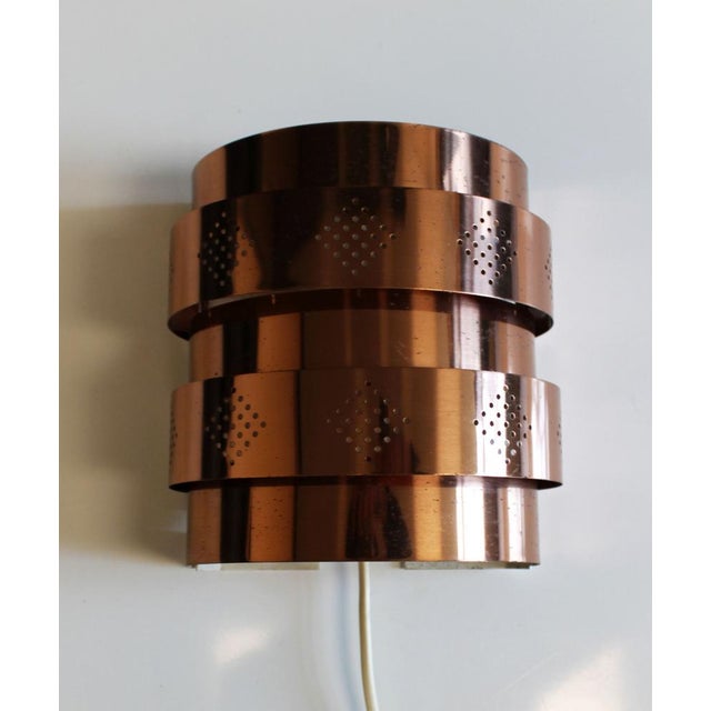 Mid-Century Modern Danish Wall Light by Werner Schou for Coronell Elektro, 1970s For Sale - Image 3 of 8