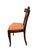 Cinnamon Pair of Late 19th Century Provincial French Lyre-Back Dining Chairs, Empire Revival For Sale - Image 8 of 11