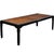 Mid-Century Modern Chin Hua Burlwood & Black Dining Table by Ray Sobota for Century Furniture 98" For Sale In Chicago - Image 6 of 9