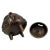 20th Century Vintage Chinese Bronze Incense Burner For Sale - Image 10 of 10