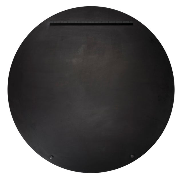 Jamie Young Jamie Young Chambord Antiqued Glass Round Wall Mirror, Large For Sale - Image 4 of 5