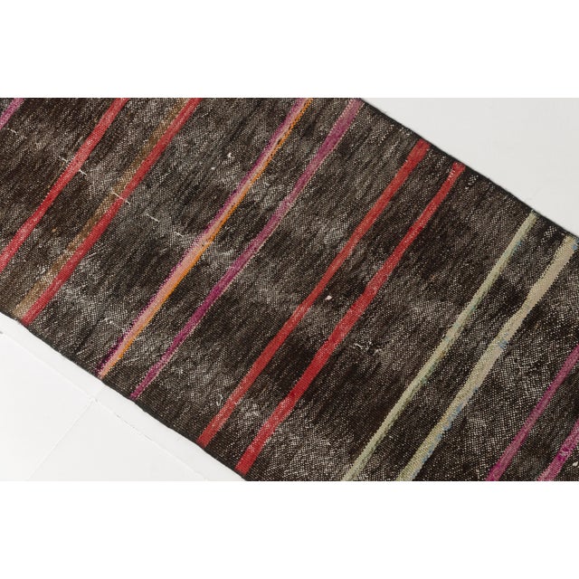 Anatolian Naturel Antique Kilim Runner For Sale - Image 9 of 10
