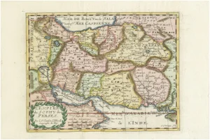 Map of the Empire by Nicolas Sanson, 1683