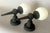 American Exceptional Pair of Outdoor Wall Sconces, Cast Iron, American, Ca 1910 For Sale - Image 3 of 5
