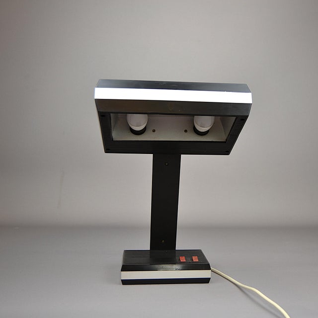 Space Age Desk Lamp, PRL / Poland, 1960s For Sale - Image 9 of 12