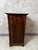 Empire Walnut Bedside Table For Sale - Image 6 of 11