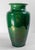 Japanese Early 20th Century Japanese Dark Green Awaji Glazed Vase For Sale - Image 3 of 12