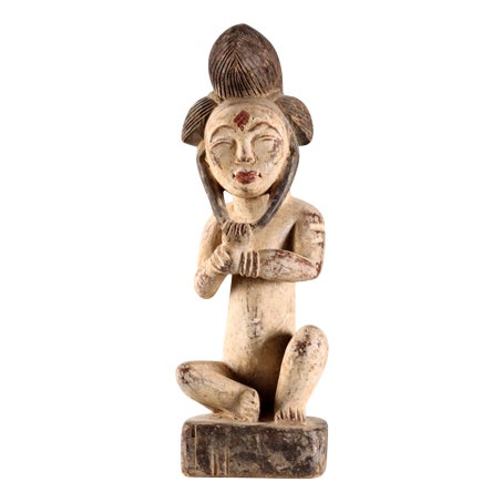 Antique Wooden Sculpture from Gabon For Sale