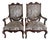 Century Furniture #3217 Carved Occasional Armchairs With French Provincial/French Country Styling, Pair, Circa 1990s For Sale
