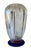 Livio Seguso, Seguso Murano Italian Art Glass Cobalt Gold Aventurine Footed Vase Sculpture For Sale - Image 11 of 18