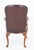 Georgian Revival Desk Chair with Leather Seat, 1890s For Sale - Image 3 of 6