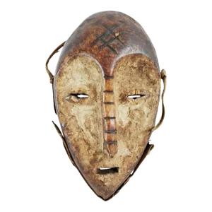 Vintage Carved Lega Mask