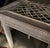 Vintage White Wicker Boho Dining Table For Sale - Image 4 of 4