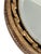 1960s Friedman Brothers Traditional Gold & Black Regency Ebonised Oval Wall Mirror, Decorative Arts Inc For Sale - Image 5 of 12