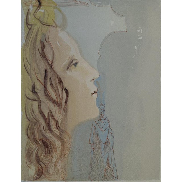 Salvador dali (1904-1989) paradise 8: the ascension to venus color woodcut unsigned on bfk rives vellum 26 x 33 cm (c. 10...