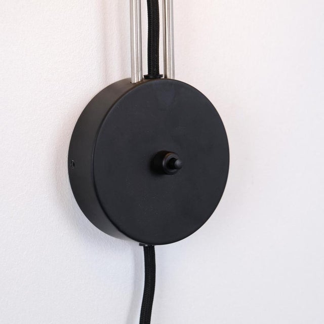 Flowerpot VP8 Wall Lamp in Black by Verner Panton for &Tradition For Sale - Image 5 of 11