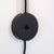 Flowerpot VP8 Wall Lamp in Black by Verner Panton for &Tradition For Sale - Image 5 of 11