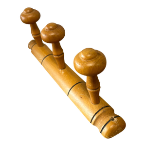 Vintage French Coat Rack Hooks