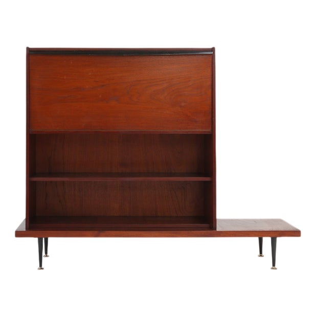 Mid‑Century Modern Teak Cabinet, Belgium, 1960s For Sale