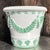 Late 20th Century Vintage Regency Glazed Ceramic Terracotta Swag Planter For Sale - Image 5 of 6