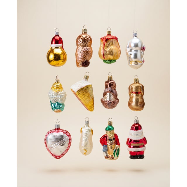 Vintage Radko + Owc Christmas Ornaments Inge Glas '80's For Sale In Seattle - Image 6 of 6