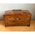Chocolate Vintage Burl and Brass Decorative Box For Sale - Image 8 of 13
