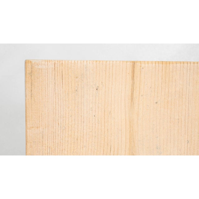 19th Century Poland Traditional Tan Wood Dining Table For Sale - Image 10 of 11