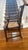 1960s Set of 4 Antique British Chippendale Oak Armchairs With Carved Backs & Rush Seats For Sale In Boston - Image 6 of 12