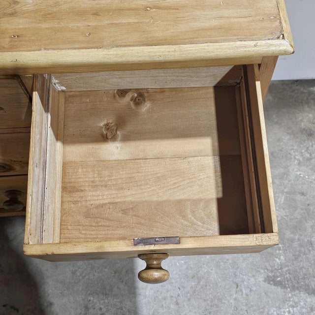 Antique English Pine Petite Dresser or Nightstand - Circa 1870 For Sale - Image 11 of 13