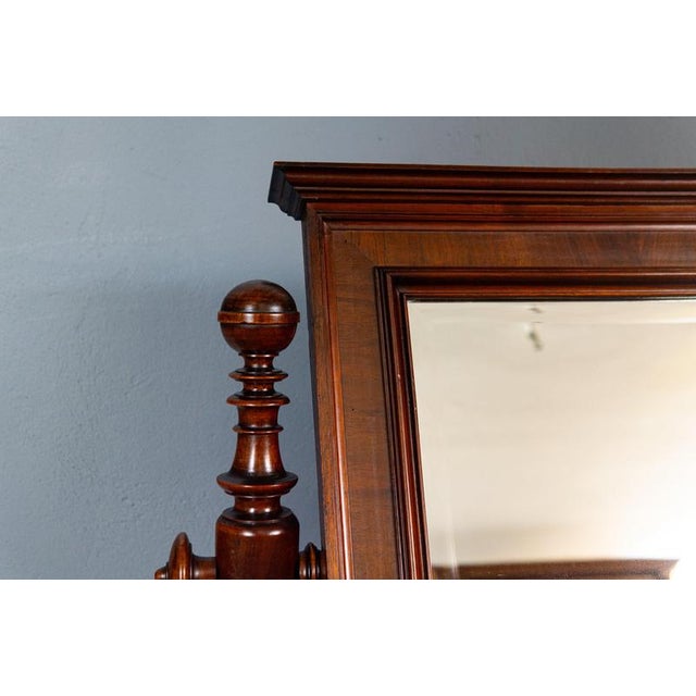 Gründerzeit Table Top Mirror, Late 19th Century For Sale - Image 9 of 13