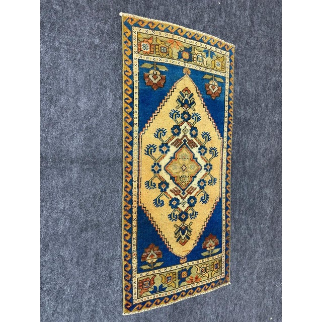 Early 21st Century Turkish Yastik Rug 1'9" x 3'8" For Sale - Image 5 of 5