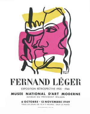 Fernand Leger Lithograph 31 Musee D’art Modern